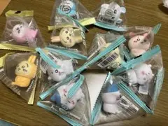 ちいかわインテリアミニフィギュア5 コンプ　パジャマ