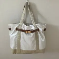 sita parantica キャンバス トートバッグ　ベージュ Ｍ