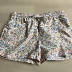 水着　花柄ショートパンツ　M
