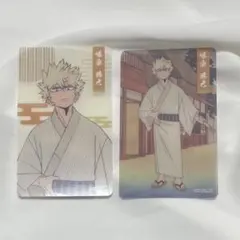ヒロアカ アニメイト 浮世絵 クリアカード 爆豪　勝己　2枚セット