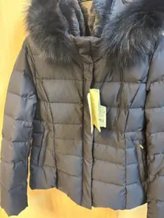 新品未使用　インディヴィINDIVI ダウンコート　フォックスファー付き
