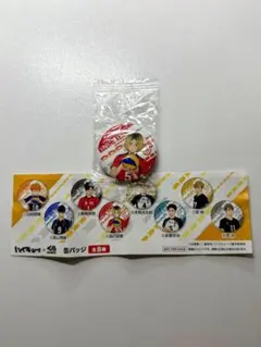 【ハイキュー!! x くら寿司】孤爪研磨 缶バッチ