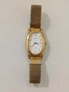 電池新品　SEIKO セイコー ノイエ　腕時計　オーバル　1F21-5B70