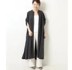 Spick&Span エアリーフレンチロールアップシャツワンピのサムネイル