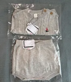 cottoli ベストとブルマ　80 新品未使用　バースデイ