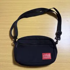 【美品】Manhattan Portage ブラックショルダーバッグのサムネイル