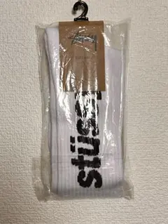 STUSSY ホワイト ストックソックス