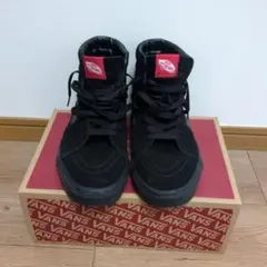VANS ブラック ハイカット スニーカー