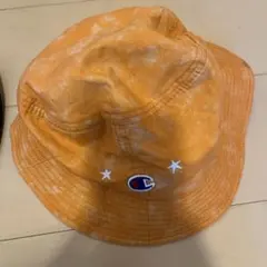 Champion バケットハット オレンジ