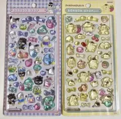 ボンボンドロップシール　サンリオ はぴだんぶい ポムポムプリン