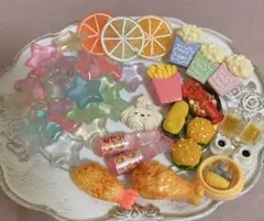星と食べ物デコパ　まとめ売り