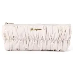 Francfranc ギャザー ペン＆アイグラスケース ライトピンク