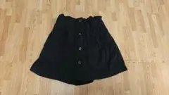 ジーユー ショートパンツ 黒 140センチ