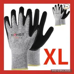【美品】手袋 安全手袋 作業手袋 防刃グローブ XL 滑り止め スマホ対応