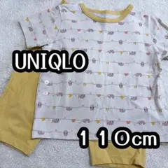 UNIQLO 動物柄パジャマ 110cm