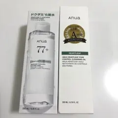 ハートリーフクレンジングオイル アヌア　ハートリーフスージングトナー