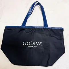 GODIVA トートバッグ　黒色　紺色