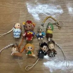 非売品】レア ちびまる子ちゃん ストラップ 十六茶 コンプリートセット
