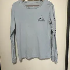 BILLABONG 長袖カットソー ライトグレー