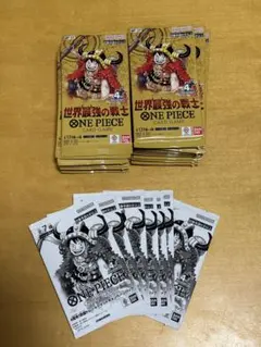 新品未開封 ワンピースカード 世界最強の戦士 OP-17 1BOX分 封入率一致