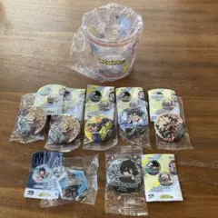 僕のヒーローアカデミア　くら寿司　缶バッチ　クリアカップ