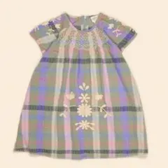 Apolina kids wendy dress patchwork 3-5y - メルカリ