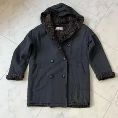 ロングコート ダークグレー