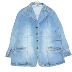 Laura Kent ローラケント デニムジャケット ライトブルー L