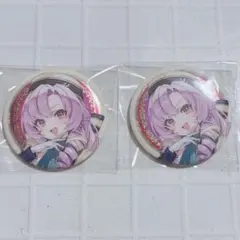 にじさんじ 壱百満天原サロメ 缶バッジビスケット