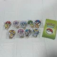 韓国 限定 ロッテワールド ポケモン バルーン 気球 ピンバッジ 9点