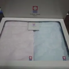 最終お値下げ♡日本製♡高品質な水色、ピンクの今治ウォッシュタオル2枚組
