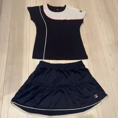 フィラ　テニスウェア上下セット　シャツ試着のみのサムネイル