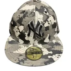ニューエラ 59fifty ヤンキース ヴィンテージ MLB 迷彩カモ