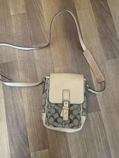 Coach ショルダーバッグ ベージュ/ブラウン