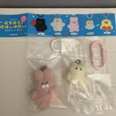 猫原商店の愉快な仲間たち マスコットフィギュア うさぎ&まめねこ 2体セット