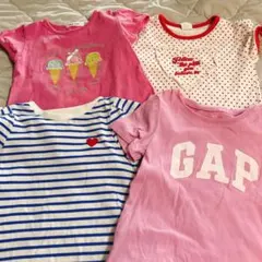 キッズ Tシャツ まとめ売り 4枚 110 100 アプレレクール スラスリ