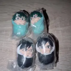 僕のヒーローアカデミアおくるみますこっとチャーム 緑谷出久・飯田天哉 2個セット