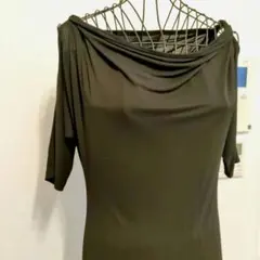 Peytonplaceペイトンプレイス肩出セクシーブラックワンピース黒ドレス9M