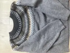 【SEASON REASON 】ノルディック柄セーター LL