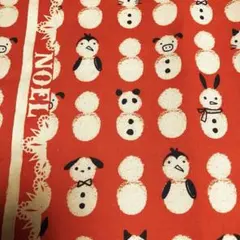 USAコットン SARAH WATTS クリスマスプリント