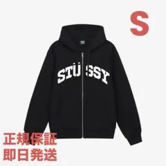 ❗️期間限定SALE❗️ステューシー ブロック スポーツ ジップ フーディ 黒S