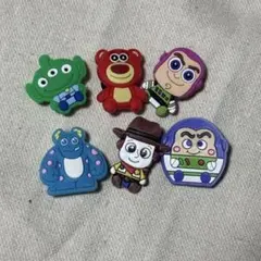 【新品】クロックス　ディズニー　トイストーリー　ジビッツ　セット