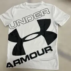 UNDER ARMOUR ホワイト Tシャツ YSM130サイズ 150パンツ