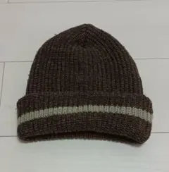 未使用⭐ライン入り⭐ニット帽