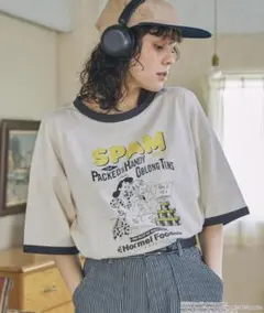 ☆完売品☆ SPAM(R)BRAND 別注 ヴィンテージプリント 半袖Tシャツ