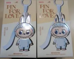 【未開封品！】PIN FOR LOVE イニシャル ラブブ　2点セット