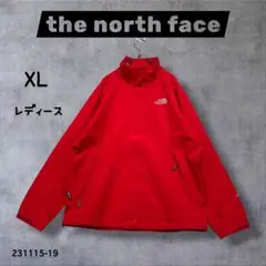 ☆人気ノースフェイス　ゴアテックス　マウンテンジャケット　レッド　レディースXL