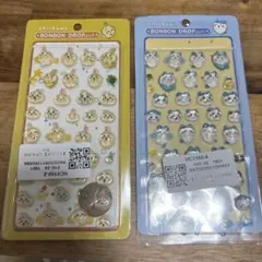 ちいかわ 立体シール 2枚セット ボンボンドロップシール