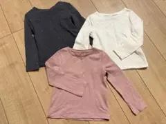 新品　H&M ロングTシャツ　3枚セット