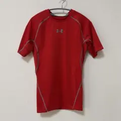 【2枚セット】アンダーアーマー HeatGear コンプレッション M レッド